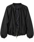 Chaqueta Bomber Globo Negra