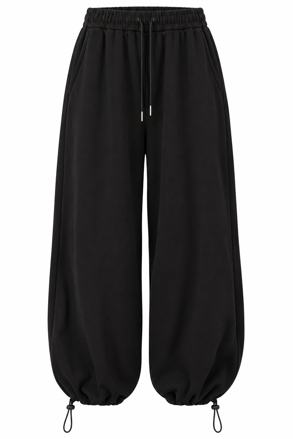 Pantalón bombacho negro