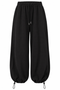 Pantalón bombacho negro