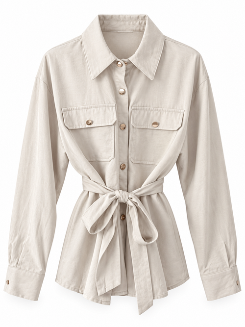 Blusa estilo chaqueta Maralon