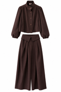 Conjunto Valeria - Trench y pantalón