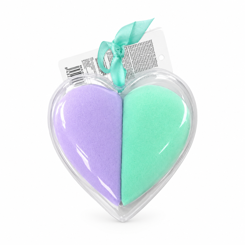 Set de Esponjas de Maquillaje Corazón