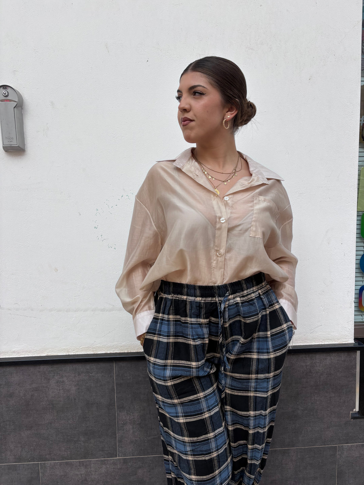 Pantalón de cuadros