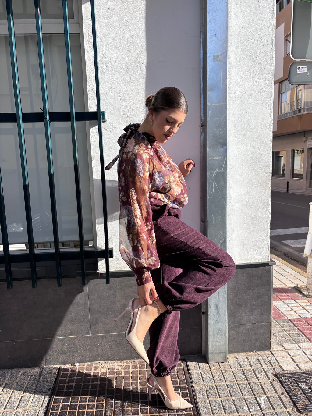 Blusa flora