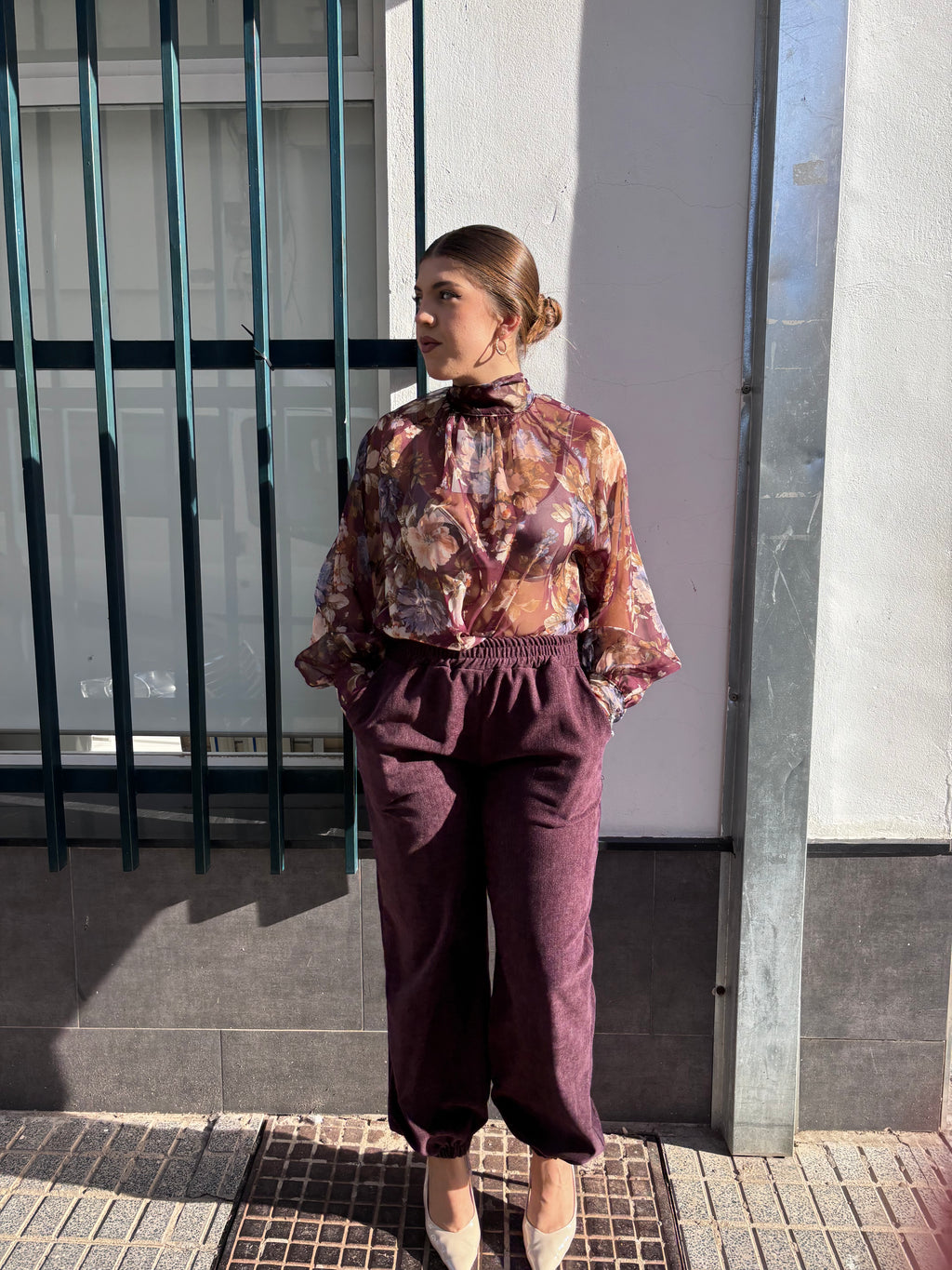Blusa flora