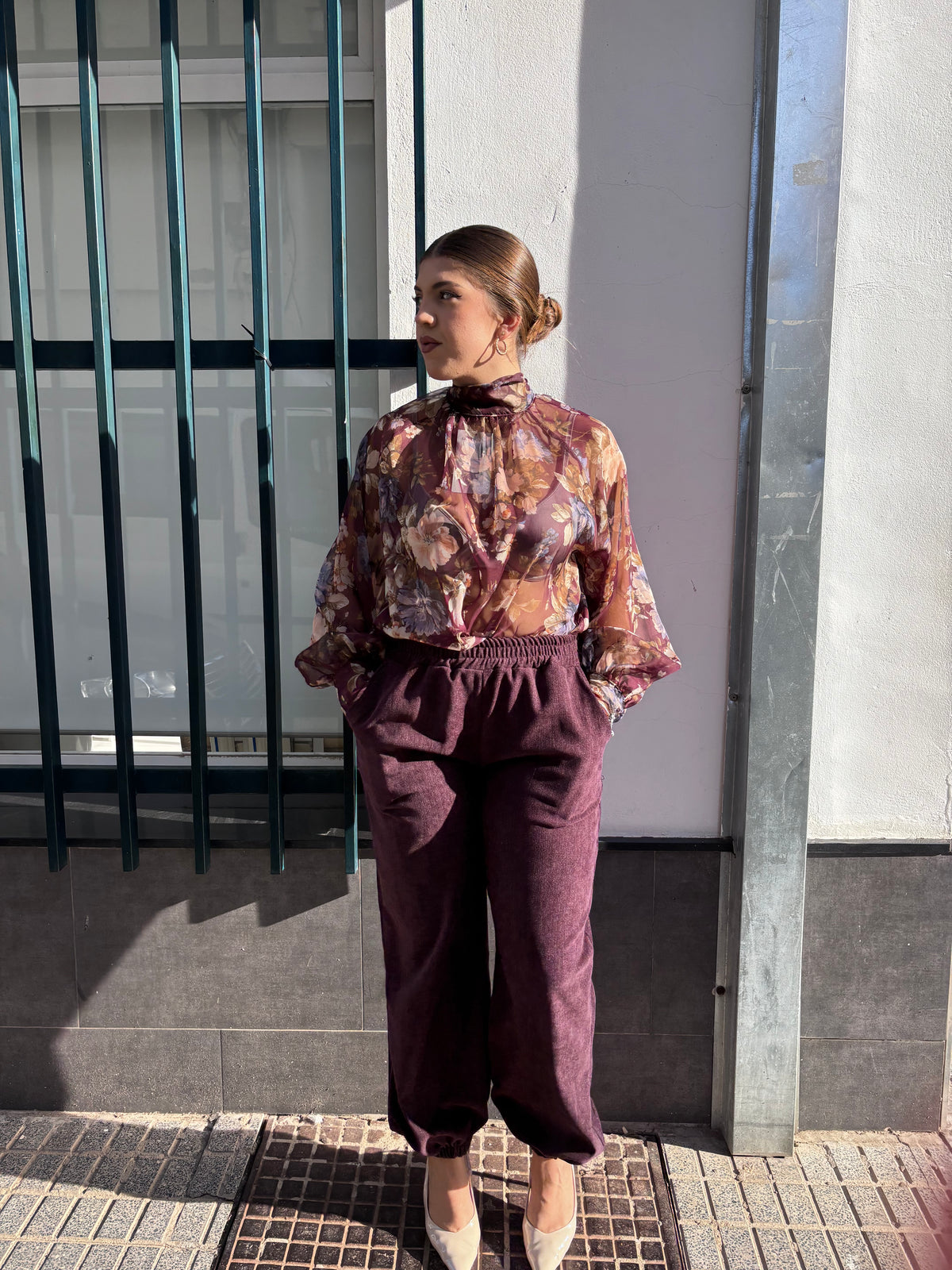 Blusa flora