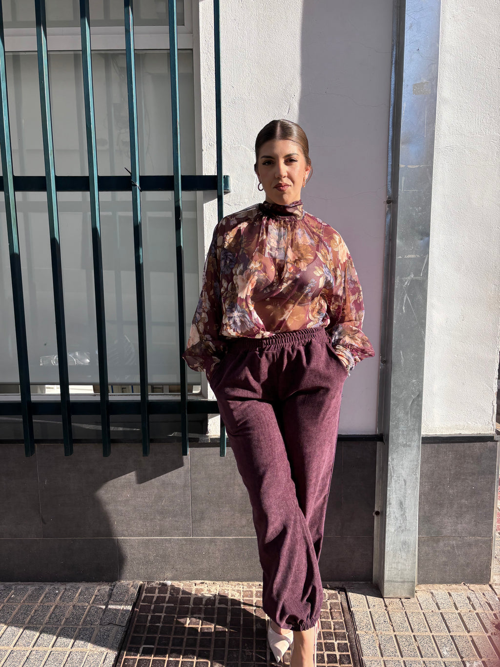 Blusa flora