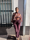 Blusa flora