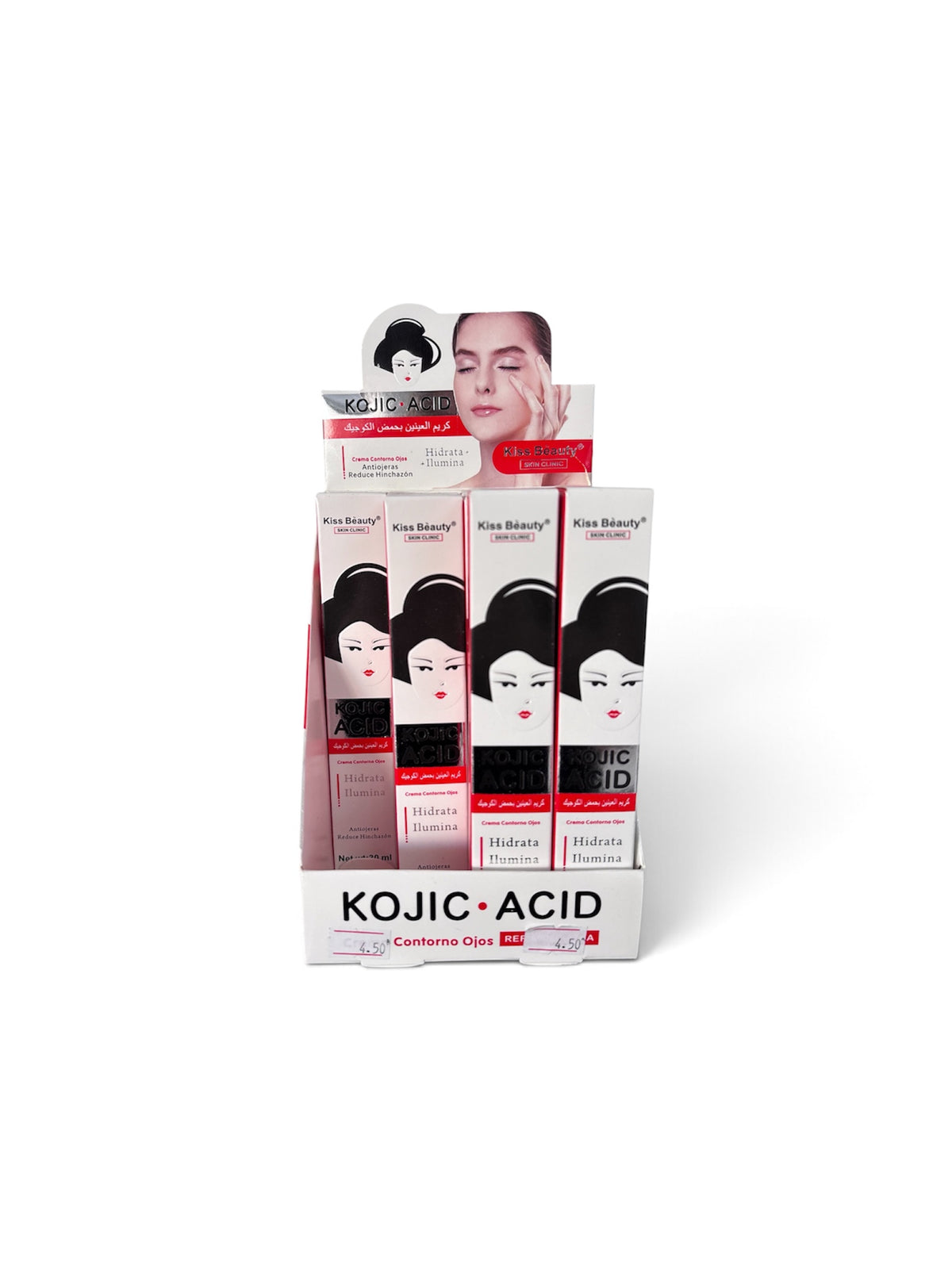 Crema Contorno de Ojos Kojic Acid - Kiss Beauty