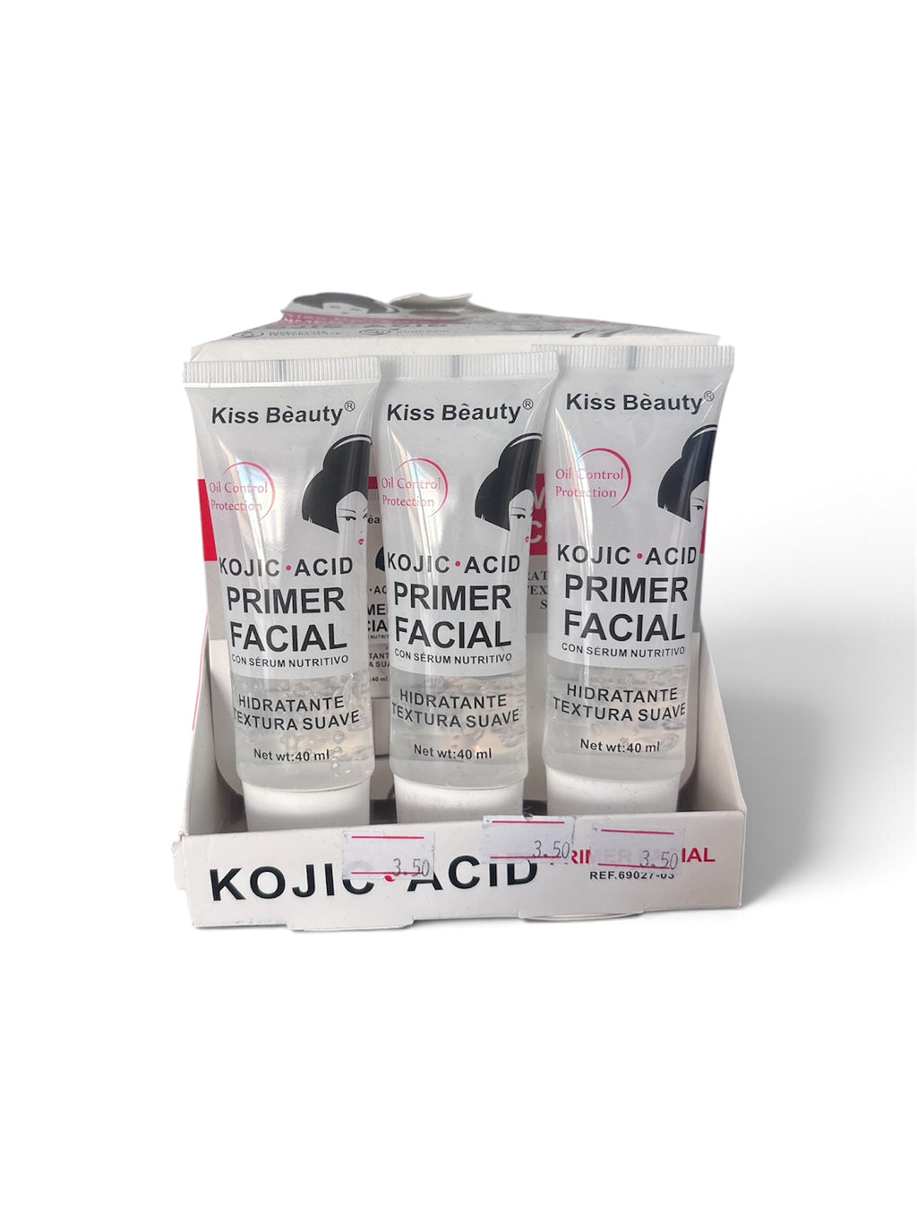 Primer Facial Kojic Acid con Sérum Nutritivo - Kiss Beauty